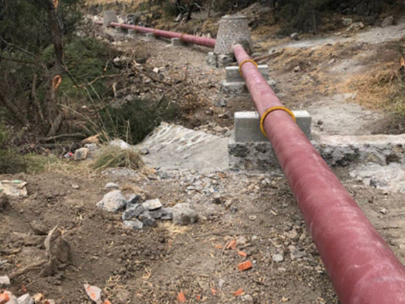 Colectores y emisores para captar las descargas al Río Zahuapan Foto 02
